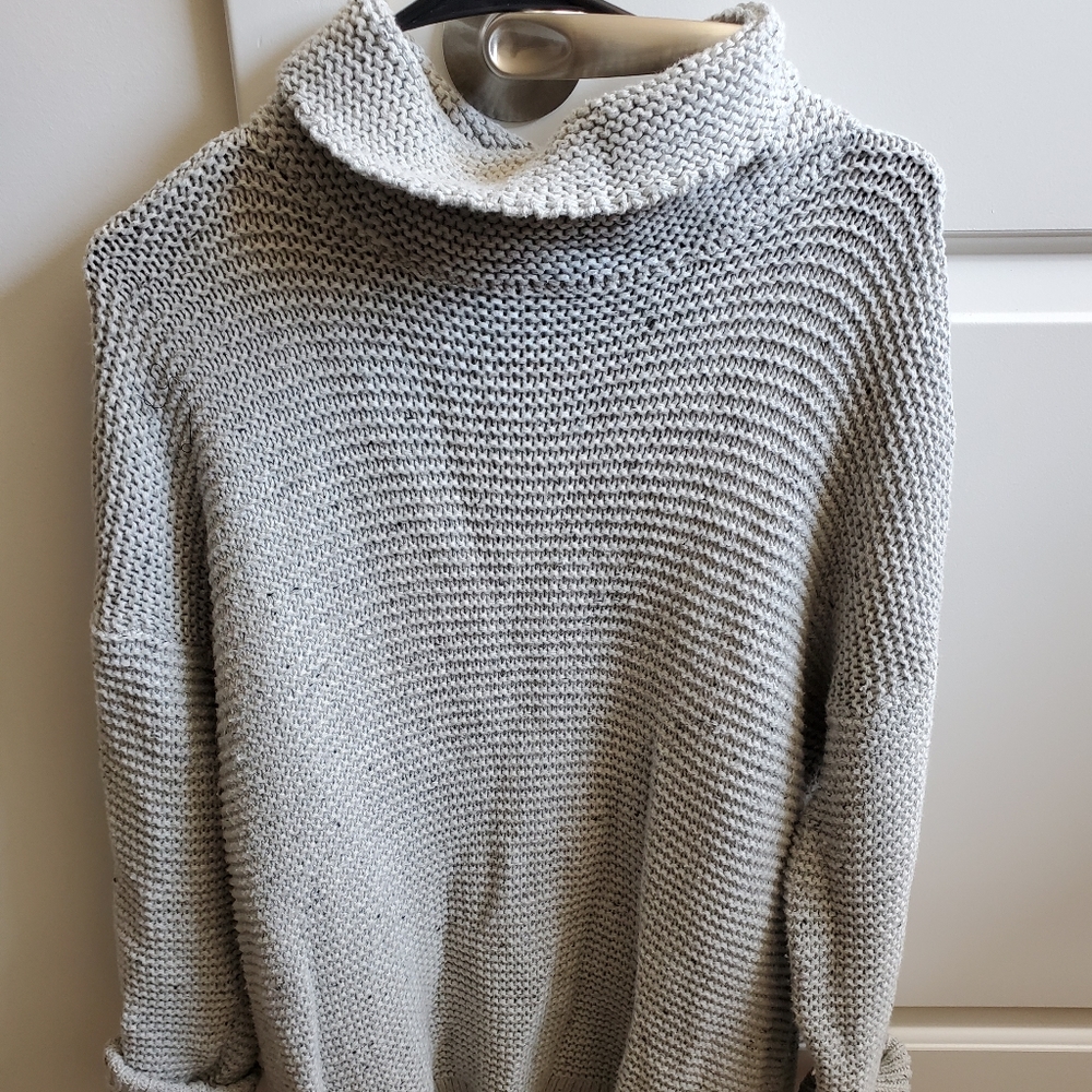 Lands End turtleneck sweater dress